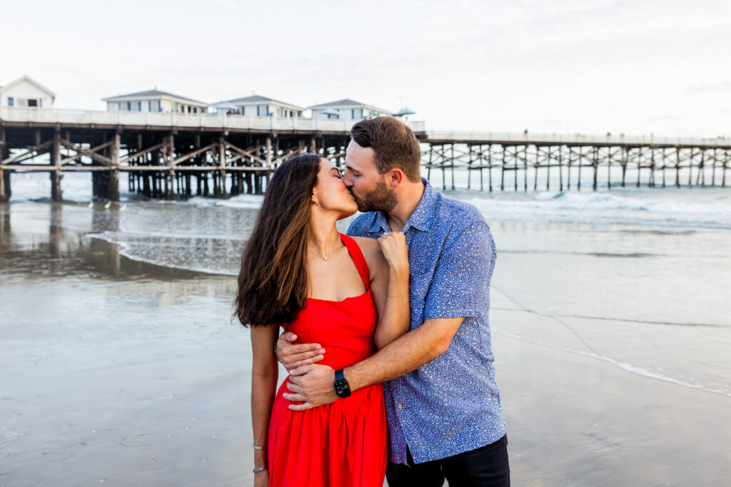 Pacific Beach Proposal Photographer: A Cross-Border Love Story at Crystal Pier san diego engagement photographer 6